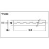 THN-1650-1800 鉄長蝶番ユニクロ(穴ナシ) TRUSCO 08342835