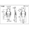 P-31SUS パッチン錠ステンレス4個入 TRUSCO 08343377