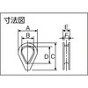 TSP-012 シンブル(スチール製) TRUSCO 08345181
