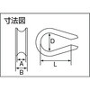 TRS-3 ステンレス ライトシンブル TRUSCO 08345233