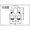 TWC-09-50P ワイヤクリップ(スチール製) TRUSCO 16249257