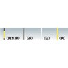 TRM-1390I  YB カラー異形ロープ止め(丸型)(スチール製) TRUSCO 08347936