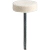 SF205S-W フェルトミニホイール(白色)(軸径3mm) TRUSCO 08364167