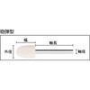 SF1015H-W フェルトミニホイール(白色)(軸径3mm) TRUSCO 08364246