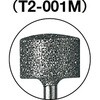 T2-001M ダイヤモンドバー(2.35mm軸) TRUSCO 08365296