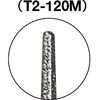 T2-120M ダイヤモンドバー(2.35mm軸) TRUSCO 08365341