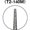 T2-140M ダイヤモンドバー(2.35mm軸) TRUSCO 08365366