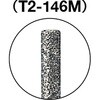 T2-146M ダイヤモンドバー(2.35mm軸) TRUSCO 08365384