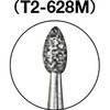 T2-628M ダイヤモンドバー(2.35mm軸) TRUSCO 08365436
