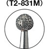 T2-831M ダイヤモンドバー(2.35mm軸) TRUSCO 08365463
