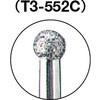 T3-552C ダイヤモンドバー(3mm軸) TRUSCO 08365542