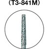 T3-841M ダイヤモンドバー(3mm軸) TRUSCO 08365585
