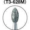 T3-628M ダイヤモンドバー(3mm軸) TRUSCO 08365664