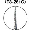T3-261C ダイヤモンドバー(3mm軸) TRUSCO 08365725