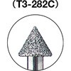 T3-282C ダイヤモンドバー(3mm軸) TRUSCO 08365786