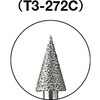 T3-272C ダイヤモンドバー(3mm軸) TRUSCO 08365865