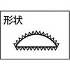 THA005-03 組ヤスリ 半丸5本組 TRUSCO 08369392
