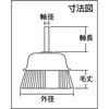 TB-6621 カップブラシ ゴールドメッキ TRUSCO 08370713