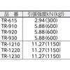 TR-910 ビニロントラックロープ TRUSCO 37312606