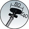 SES-2000AJ ステンレス支柱(伸縮仕様) TRUSCO 08403893