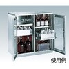 SW ステンレス薬品庫(スライド式ガラス扉) TRUSCO 08404593