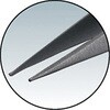 TSP-42 ステンレス製ピンセットフッ素加工 TRUSCO 08404627