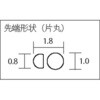 TY-150K ステンレス製ヤットコ片丸タイプ TRUSCO 08405257