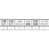 GS-33  GY 1眼型サイド付セーフティグラス TRUSCO 08406964