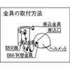 BM-TK ヘルメット取付け金具 TRUSCO 08407314