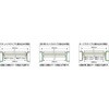 VL605W300 単品ローラ 軸付300mm型 TRUSCO 08416326