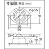 S-8P ボールキャスター プレス成型品 TRUSCO 08416527
