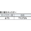 PC-4545 平台車プティカルゴ ナイロンキャスター仕様 TRUSCO 08417841
