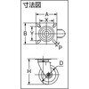 TUJ-75 プレス製ウレタン自在車 TRUSCO 08418821