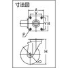 TYUEJ-100 帯電防止ウレタン車 TRUSCO 08420045