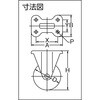 TYUEK-100 帯電防止ウレタン車 TRUSCO 08420063