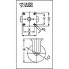 TYSGUK-100 ナイロンホイルウレタン車 ステンレス金具 TRUSCO 08420325