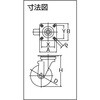 TYSNJ-200 ナイロン車 ステンレス金具 TRUSCO 08420492