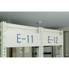 MM-RH6  NG スチール製軽中量・中量ボルトレス棚 M3用 ラック表示板(側あたり) TRUSCO 08425882