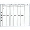 GL-222 月行事スチールホワイトボード縦 TRUSCO 08429452
