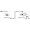 TC-C1C5-100 ホルダー式クリップ クリックス マグネットなし TRUSCO 08429976