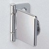 ガラス丁番 GH34-0CR-K インセット扉用 LAMP(スガツネ工業)