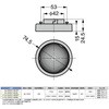 LEDライト SL-GX531型 着脱可能タイプ LAMP(スガツネ)