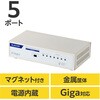 EHC-G05MN4-HJW �X�C�b�`���O�n�u LAN�n�u 5�|�[�g Giga�Ή� 1000/100/10Mbps ���^��➑� �}�O�l�b�g �d������ �t�@�����X �G���R�� 08765858