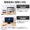 CAC-CDVI10BK2 USB Type-C - DVI 変換ケーブル ( USB-C プラグ to DVI-D プラグ ) 1920×1080 60Hz エレコム 08766610