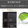 MP-ACF001WBK マウスパッド リストレスト 一体型 低反発 手首 疲労軽減 ズレにくい 20.2×23cm エレコム 09066535