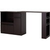 キッチンカウンター 拡張テーブル セット <ミドルタイプ 幅89cm> 萩原