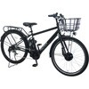 27.5型6段変速付電動アシスト自転車  クロスeバイク 12Ahバッテリー仕様  【完成組立品】 PELTECH(ペルテック)