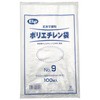 No.9 ポリエチレン袋0.03mm ノーブランド 09165843