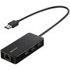 LUD-U3-AGHBK GigaΉ USB-A LANA_v^[nut ubN BUFFALO(obt@[) 09239688