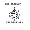 FX-30P用シーケンサ接続ケーブル 三菱電機